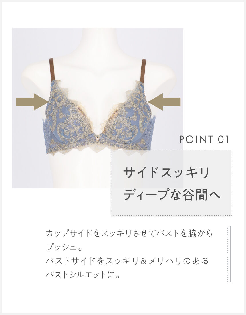 グラムリップス　4月1日限定値下げ アンフィ 脇スッキリタイプ。グラマラス＆リッチな谷間をメイク