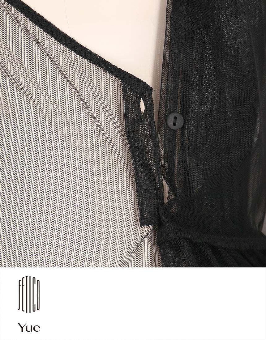 Yue FETICO×Yue【ウェブストア・一部店舗限定】マキシ丈の