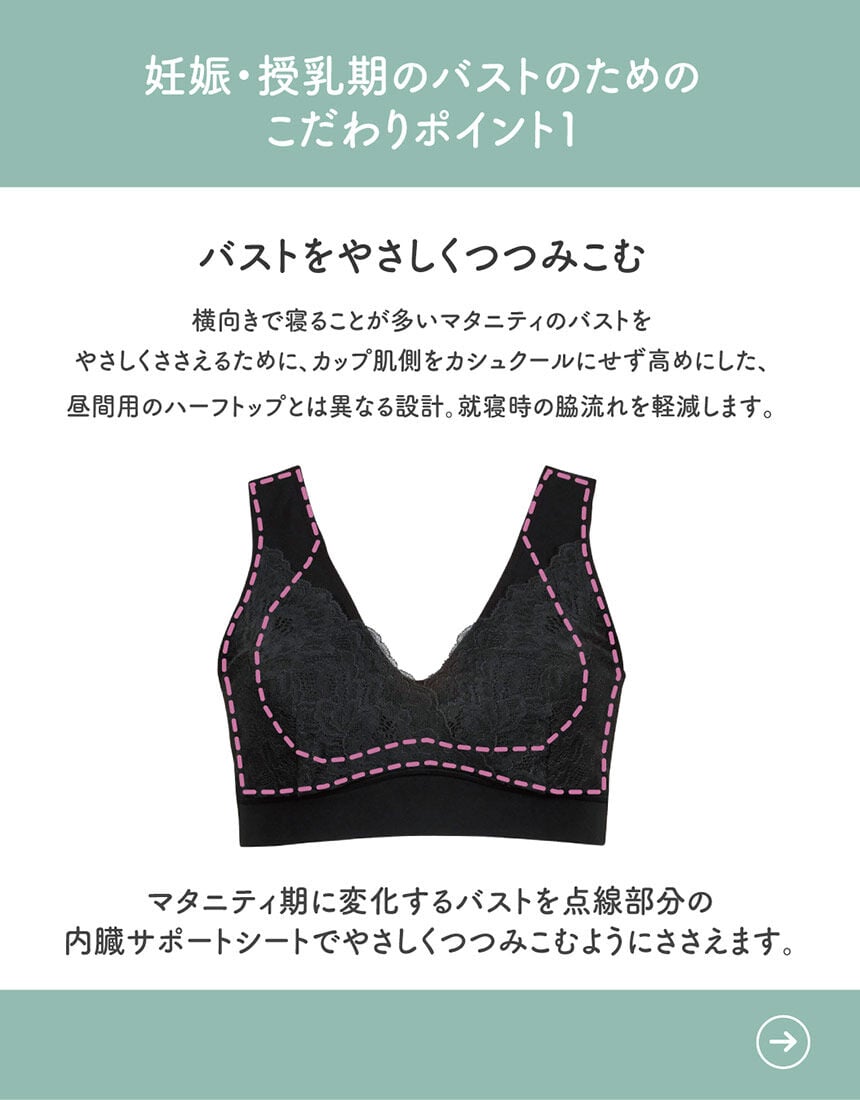 マタニティノンワイヤーブラ（産前・産後）, , hi-res