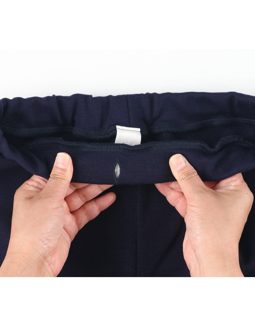 ワコール／らくラクパートナー 上質な光沢のあるカルソン【ストレート