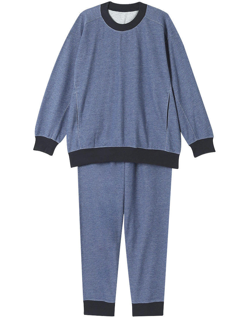 ワコール／睡眠科学 【綿混】ここちよく眠れるパジャマ 寝返りのしやす