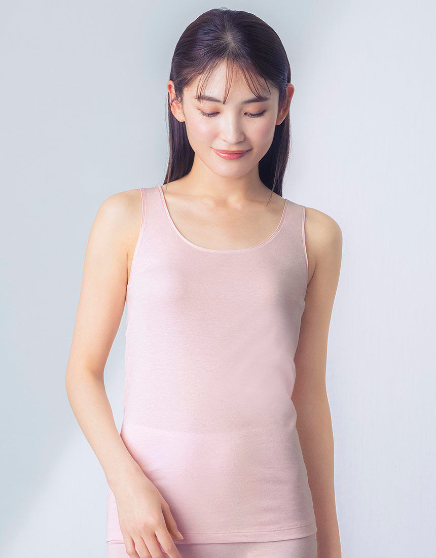 ウイング 汗取り付き【夏インナー】さらっと快適／一枚で汗・ムレ対策