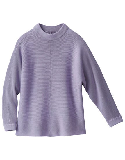 シルクコットンボトルネックセーター, , main