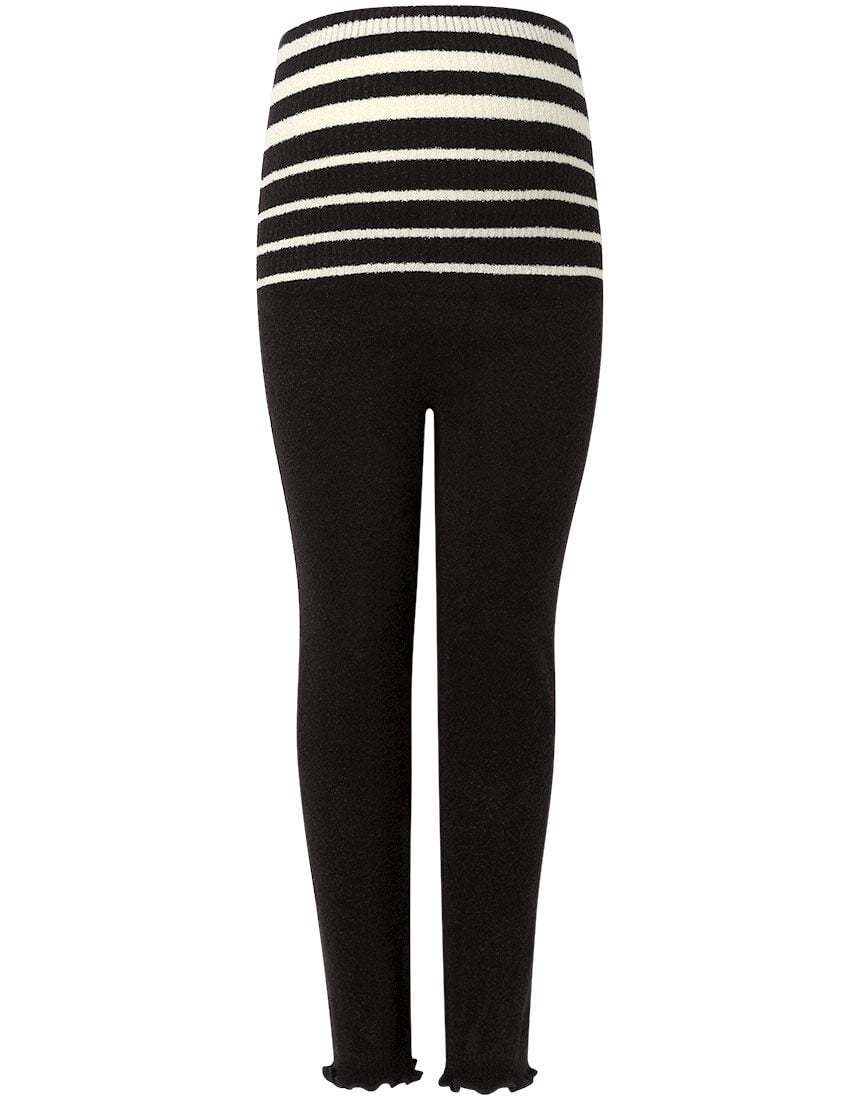 【とてもあたたかい】マタニティ期の寒さ対策におすすめ 【産前・産後兼用】（ロング丈） ボトムス（毛パン）