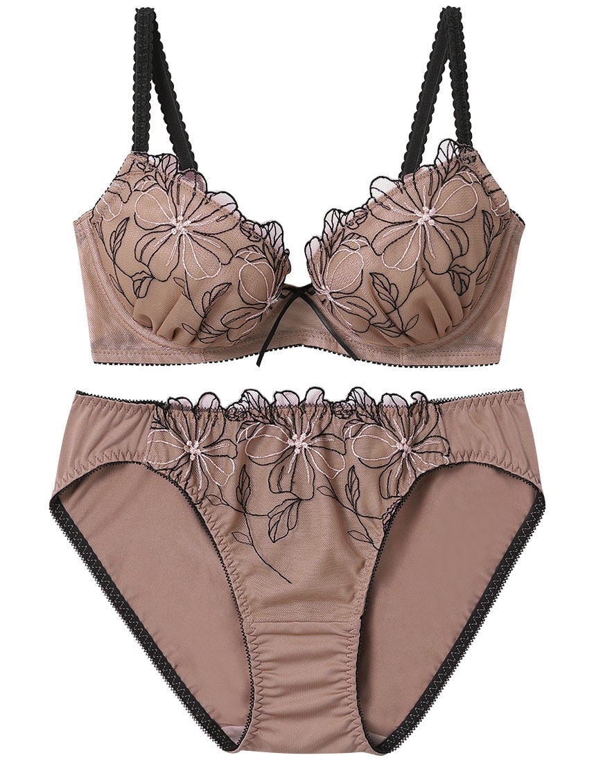 ブラジャー＆ショーツセット ピンク系｜ワコール直営の公式下着