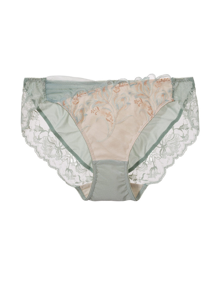 PEACH JOHN 【ソフトなはき心地】華やかな刺しゅうレースに透ける