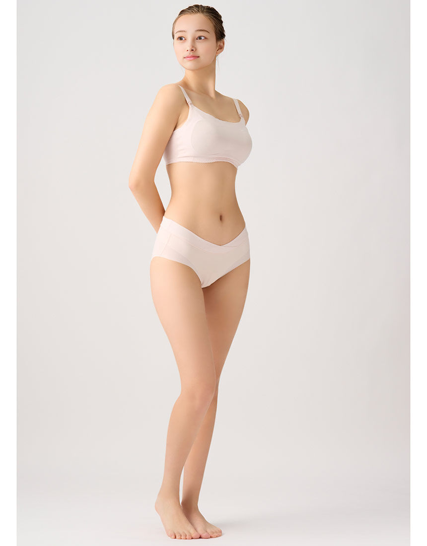 ワコール_マタニティ 授乳がしやすい！さらっと快適！涼感GOCOCi
