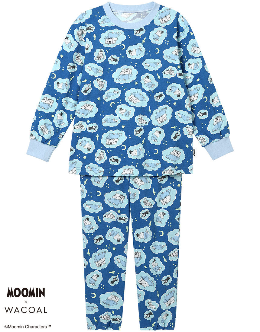 ワコール_キッズ MOOMIN×ワコール 男女児兼用パジャマ CTR213