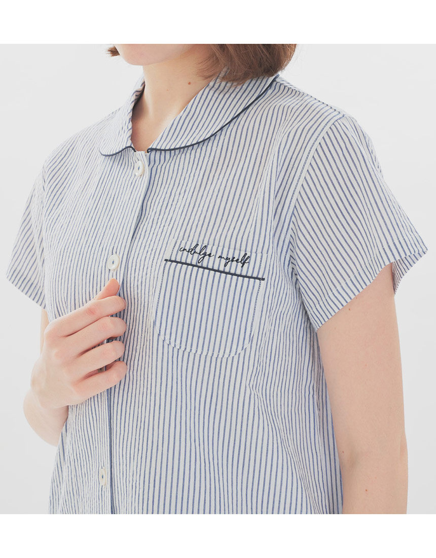 Lingè Noël ランジェノエル サッカーストライプ パジャマ NZL604