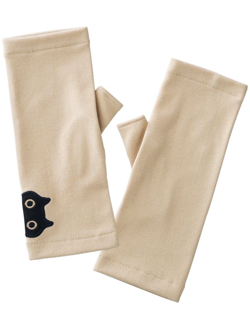 黒猫 フィンガーレス手袋