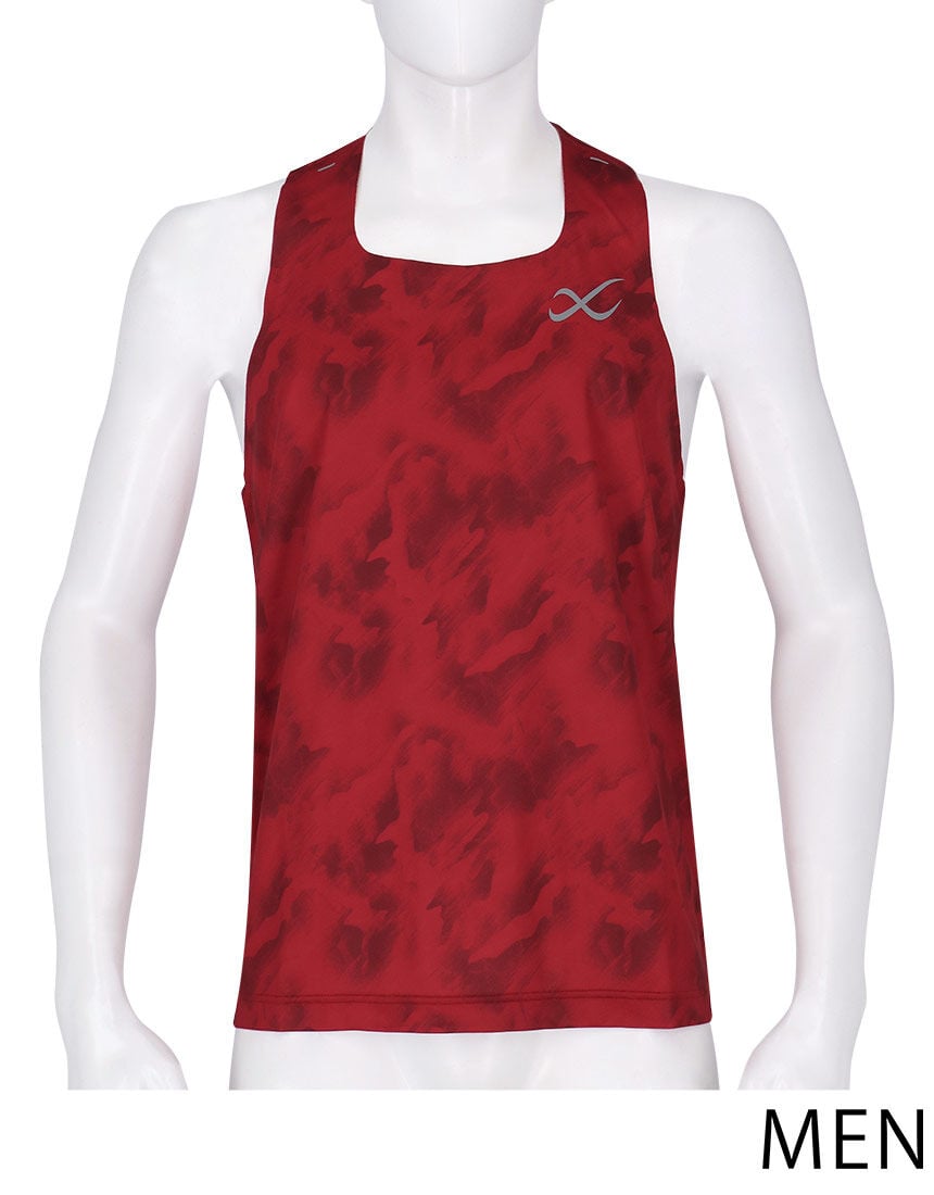 CW－X メンズ｜ランニングシャツ｜【環境配慮】 アウター