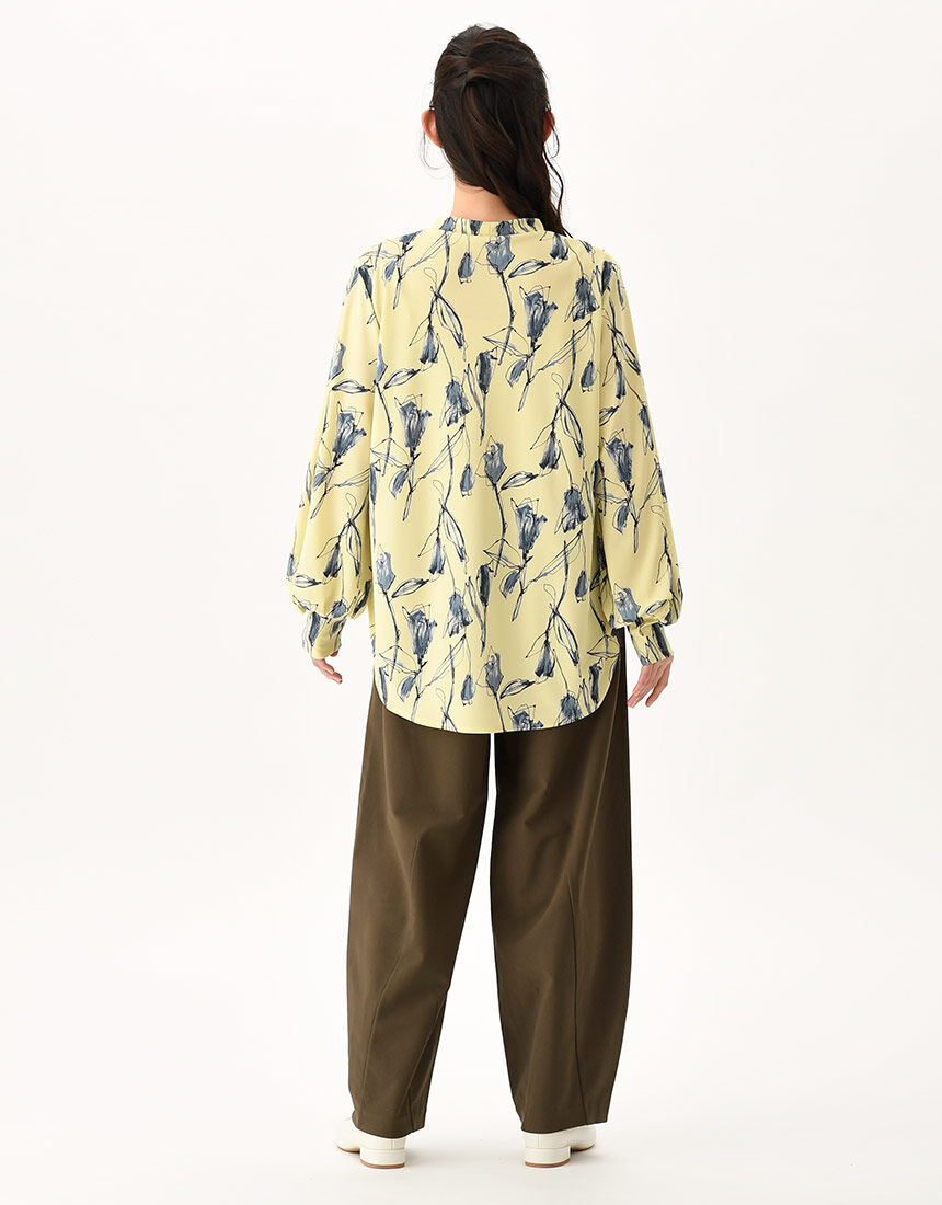 【30％OFF】ワコール wacoal EKN623 トップス ブラウス Tブラウス 7分袖 ドット柄 水玉 花柄 M-Lサイズ ボディ 春　夏　カルソン Amazon | [ワコール] EKN507 カルソン トップス ブラウス T