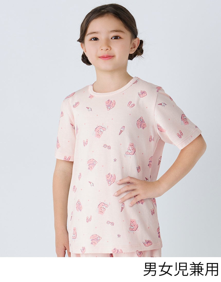 男女児兼用パジャマ（トップス）, , hi-res