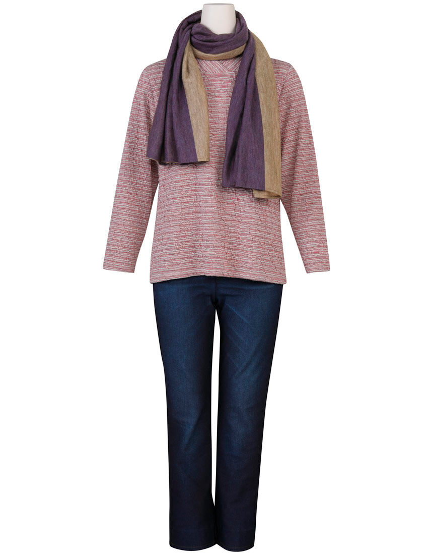 美品⭐︎テラウェア上⭐︎L⭐︎オープンネック ワコール／らくラクパートナー 雑貨 ストール・ネックウォーマー