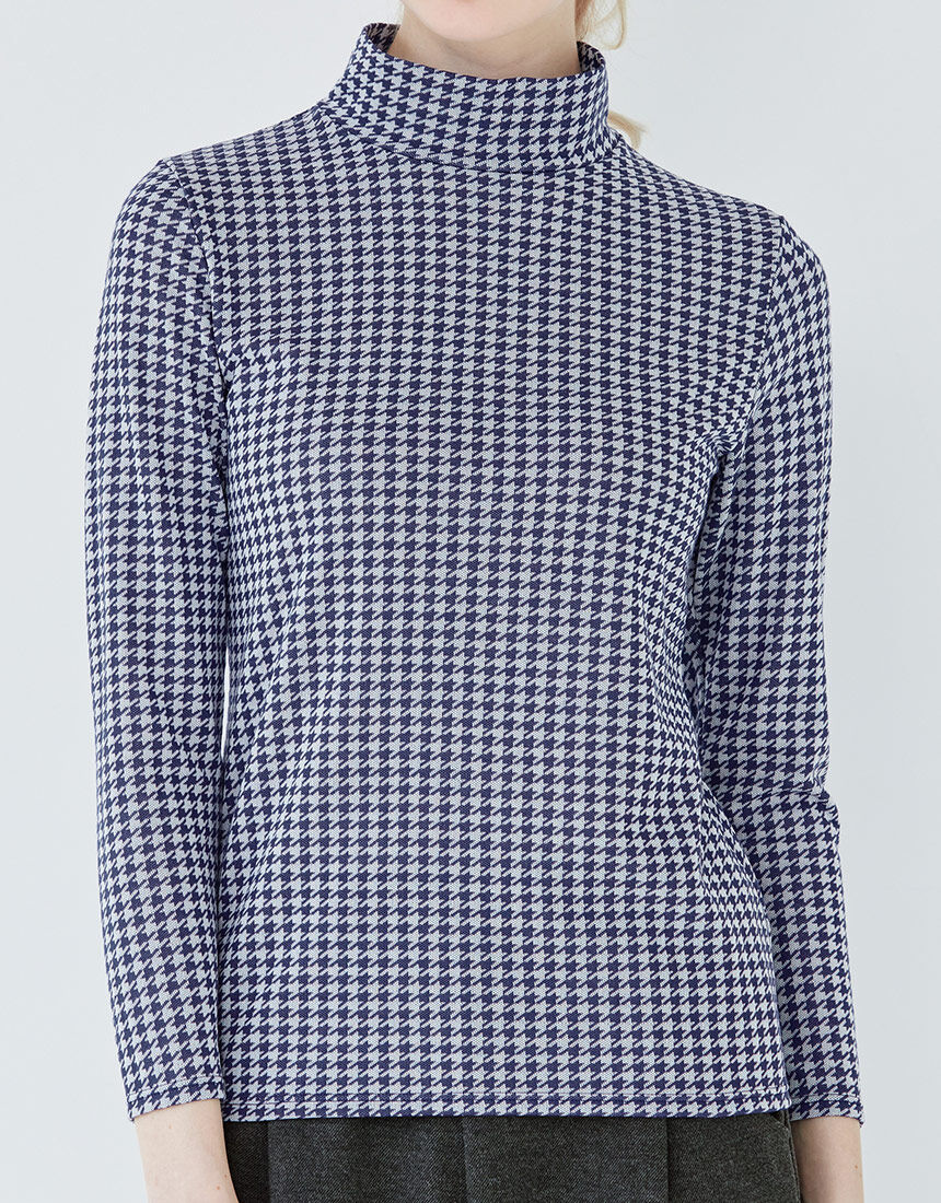 チェック柄ジャカードインナー チェック柄ジャカードインナー