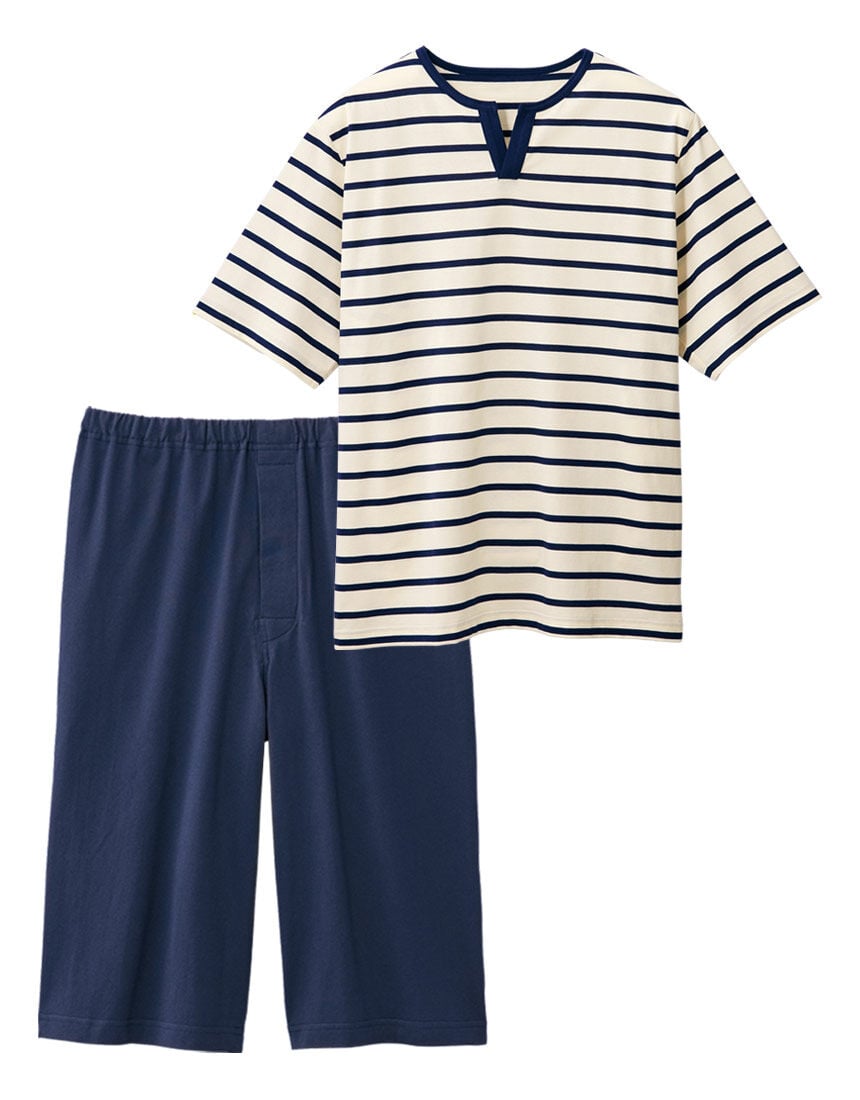 綿１００％のルームウェア（男性用）, , hi-res