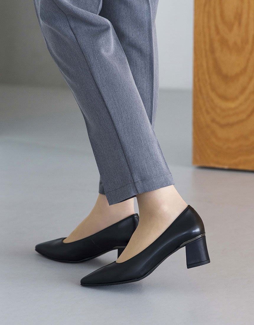 ワコール／サクセスウォーク 5cm太めヒール｜ パンプス WIN250