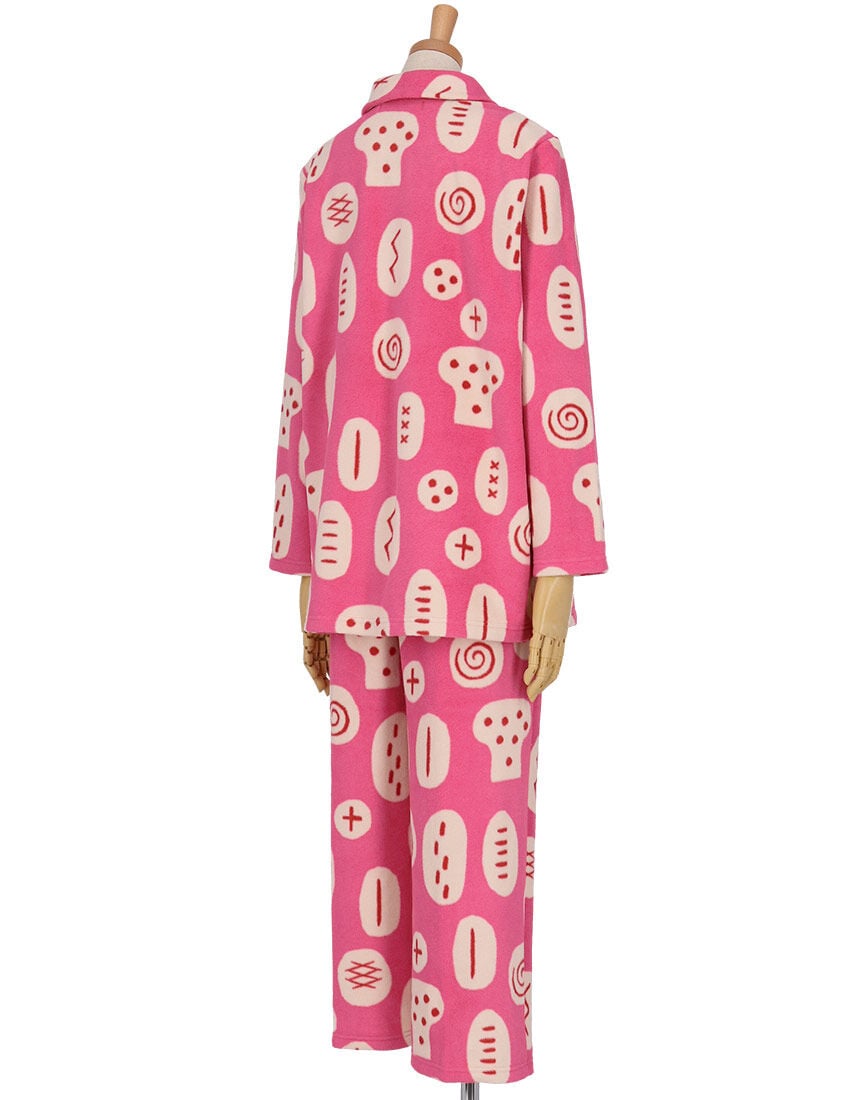 アツコマタノ とてもあたたかなマイクロフリース素材を使用 パジャマ