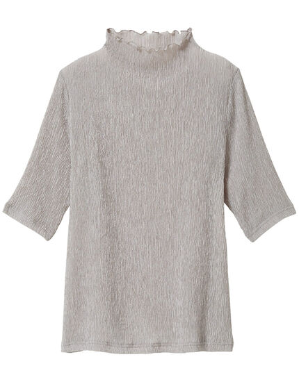 楊柳調半袖トップス, , main