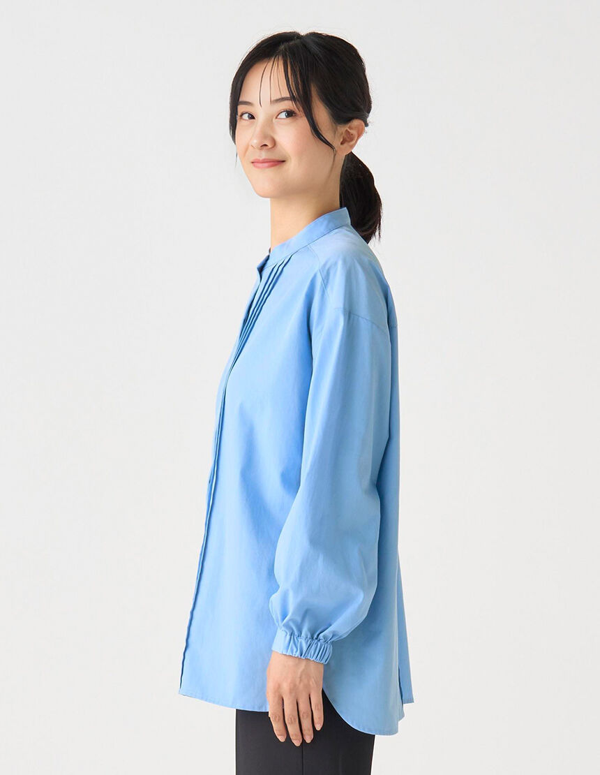 ワコール／ラブボディ 程よくゆったり ピンタックデザインブラウス