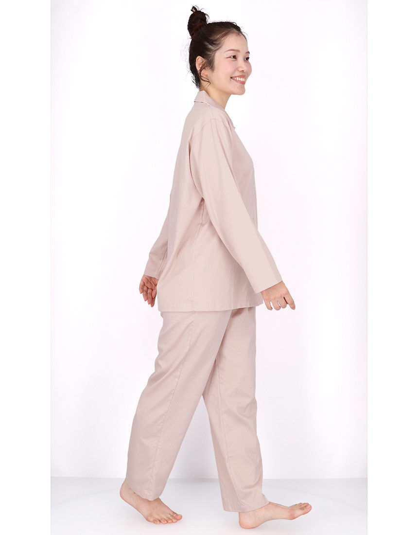 Wacoal Just Pajamas Mサイズ ベージュ ドット柄新品未使用 ツモリチサトスリープ 【綿100％】オーガニックコットンを使用 ネコ