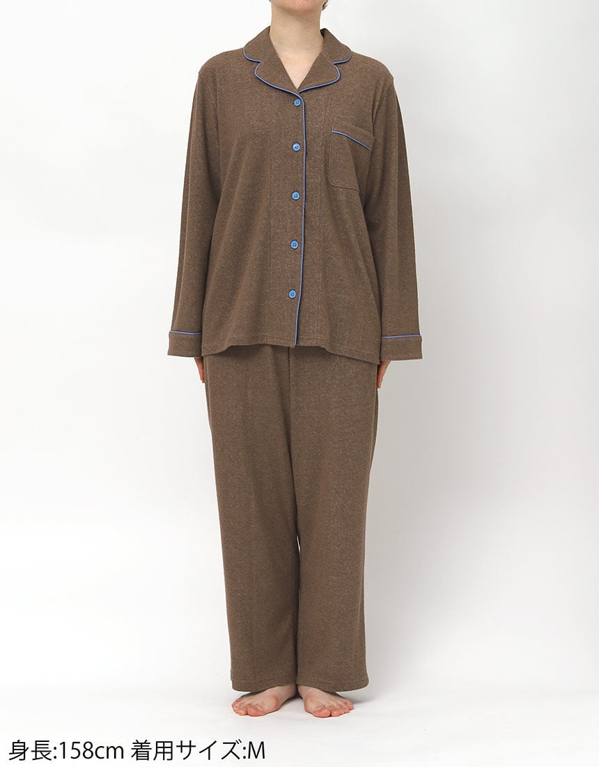 ウンナナクール 【綿混】コットンパイルパジャマ MADE WITH