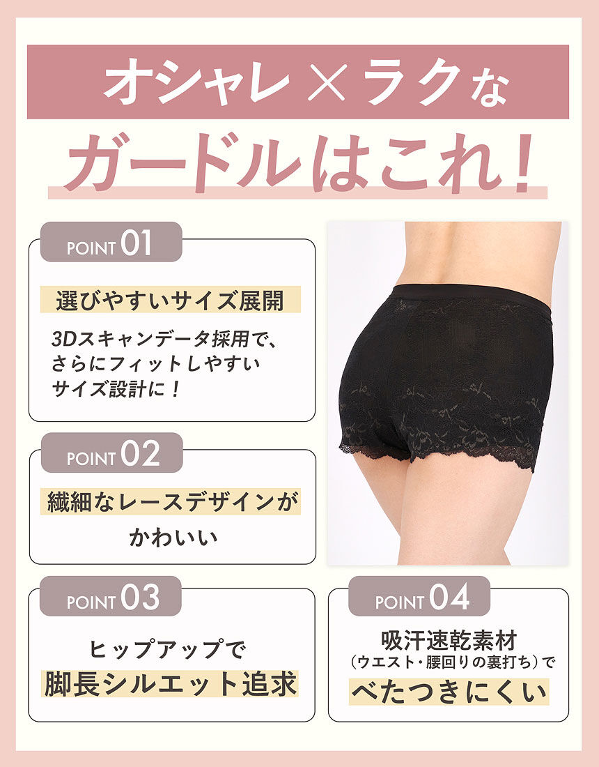 ワコール 【自由区コラボカラー登場】さらっと快適なはきごこち