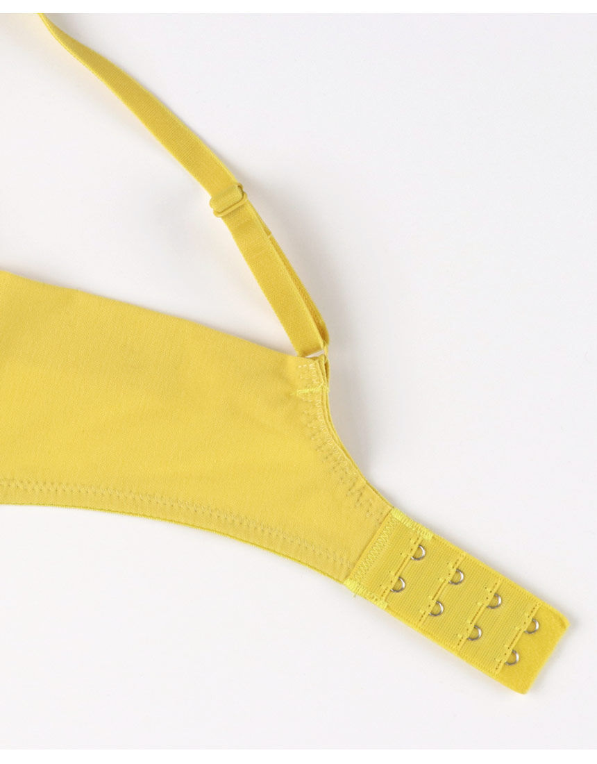 YOJOY ミモザレースにときめいて【ノンワイヤーブラ】ここちよく