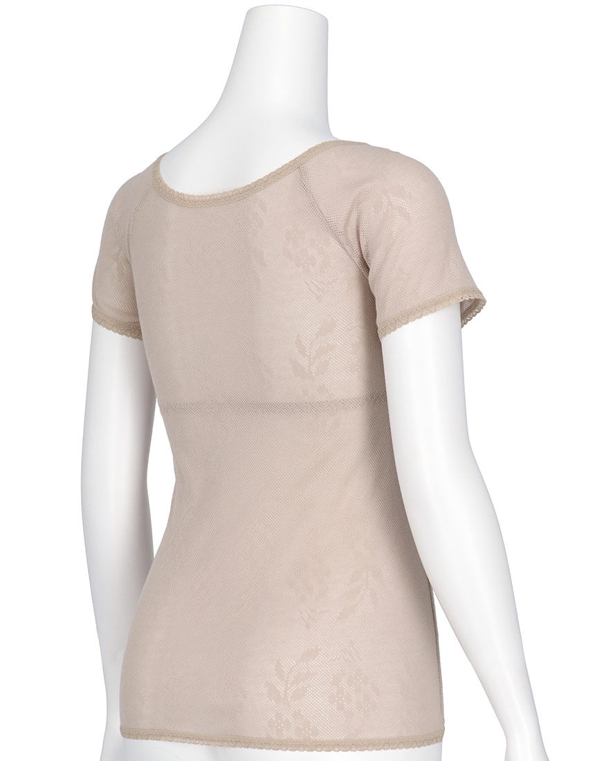 レディスインナー　トップ（３分袖）, , hi-res