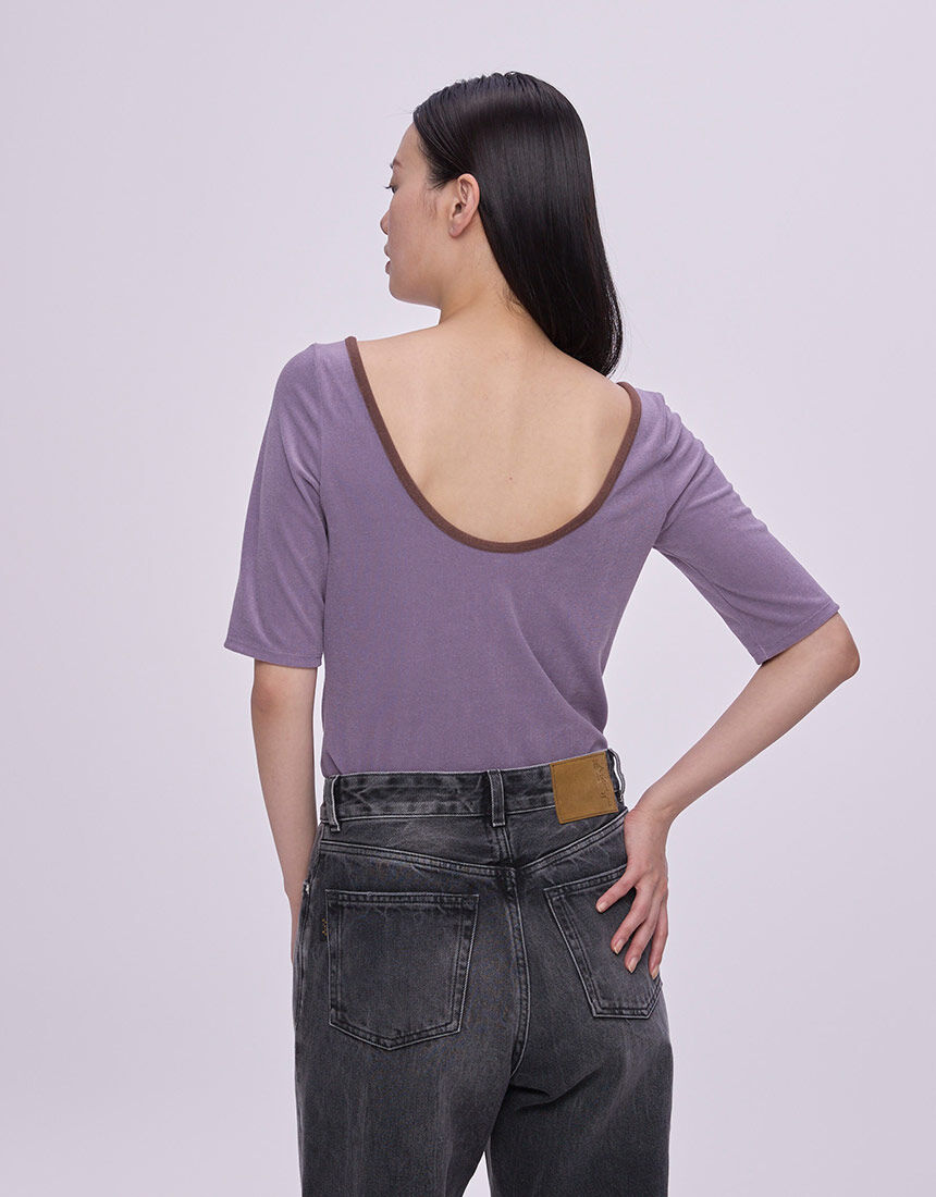 OUR WACOAL カップインパイルTシャツ アウター