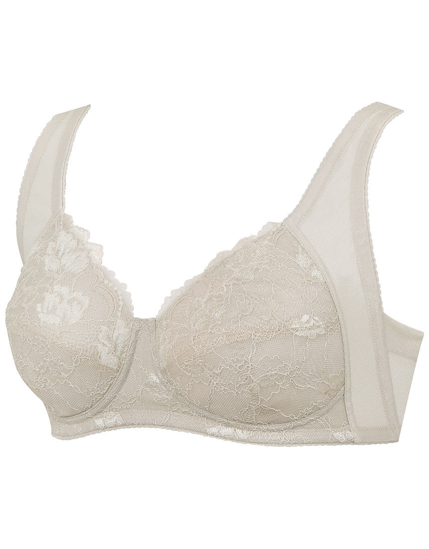 ウイング／ツヤカ 脇すっきり・自然なまる胸キープ／カップ肌側綿混で