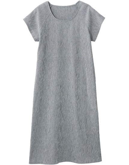 高島楊柳袖付きワンピース, , main