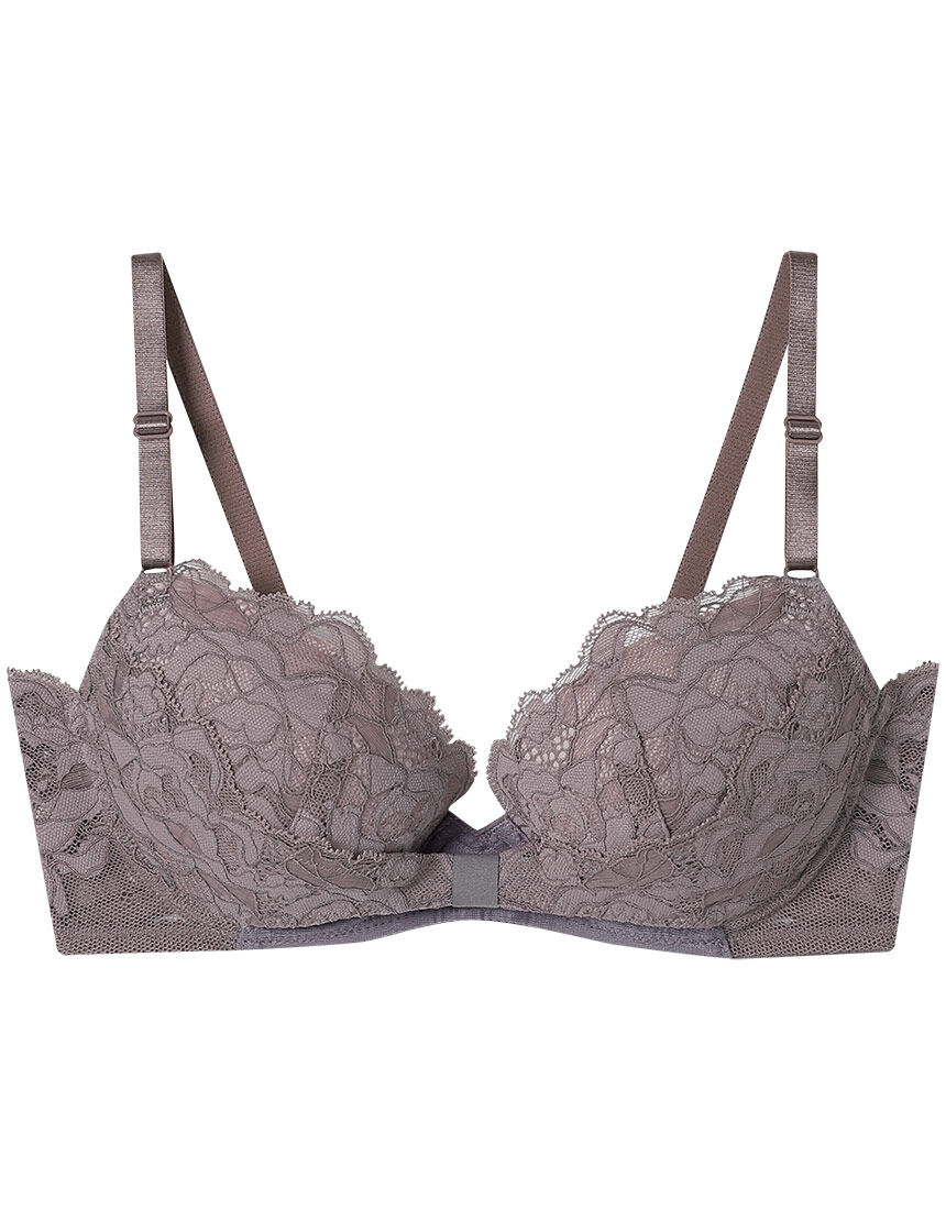 ウンナナクール リボンブラレース 胸もとフィットながもち〜動いても