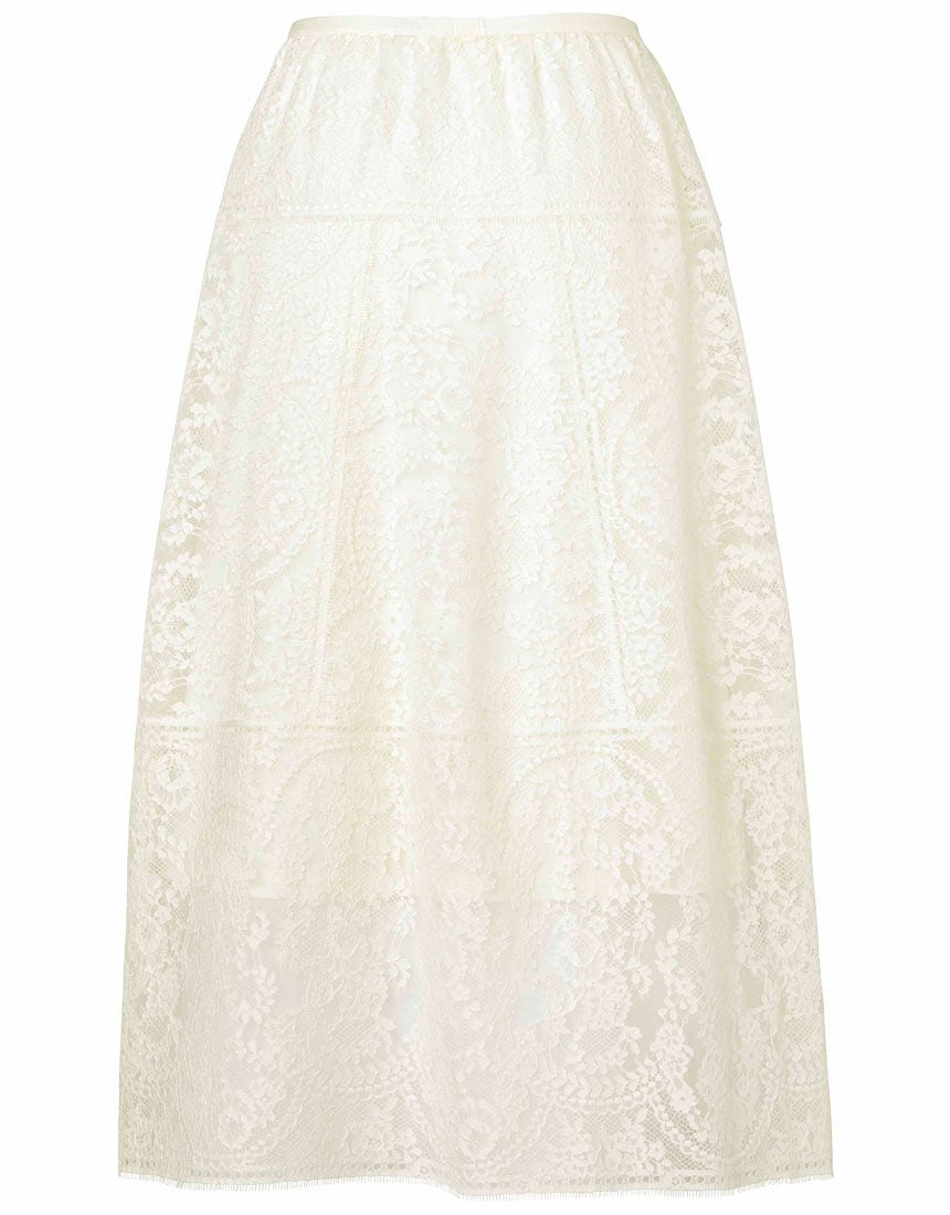 ワコール　yue レーススカート 新品 新品ワコールYueスカート レースLサイズ 相当