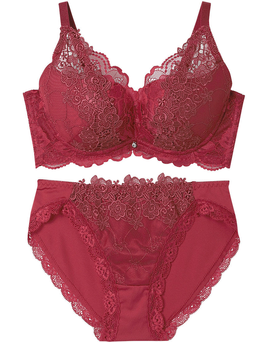 Lingè Noël ランジェノエル 美胸脇高 カシュクール型 ブラ＆ショーツ