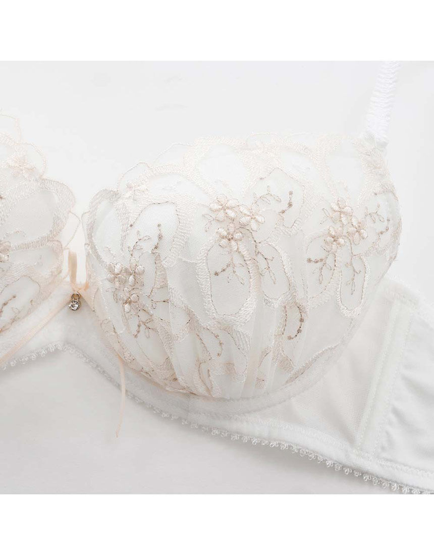 Lingè Noël ランジェノエル クレールフローラル ブラ＆ショーツセット