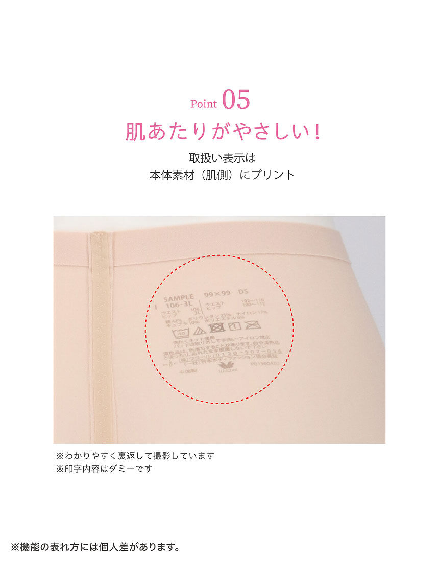 ワコール 【上質でやさしい肌あたり】超長綿タイプ ガードル