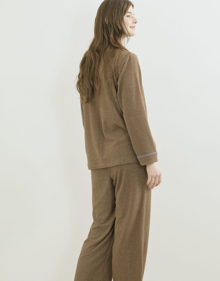 ウンナナクール 【綿混】コットンパイルパジャマ MADE WITH