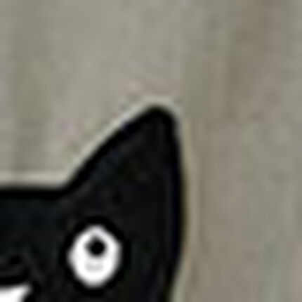 かつらぎのひょっこり黒猫　割烹着, , swatch