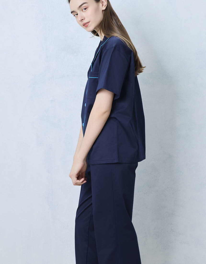 ウンナナクール 【綿混】半袖パジャマ MADE WITH