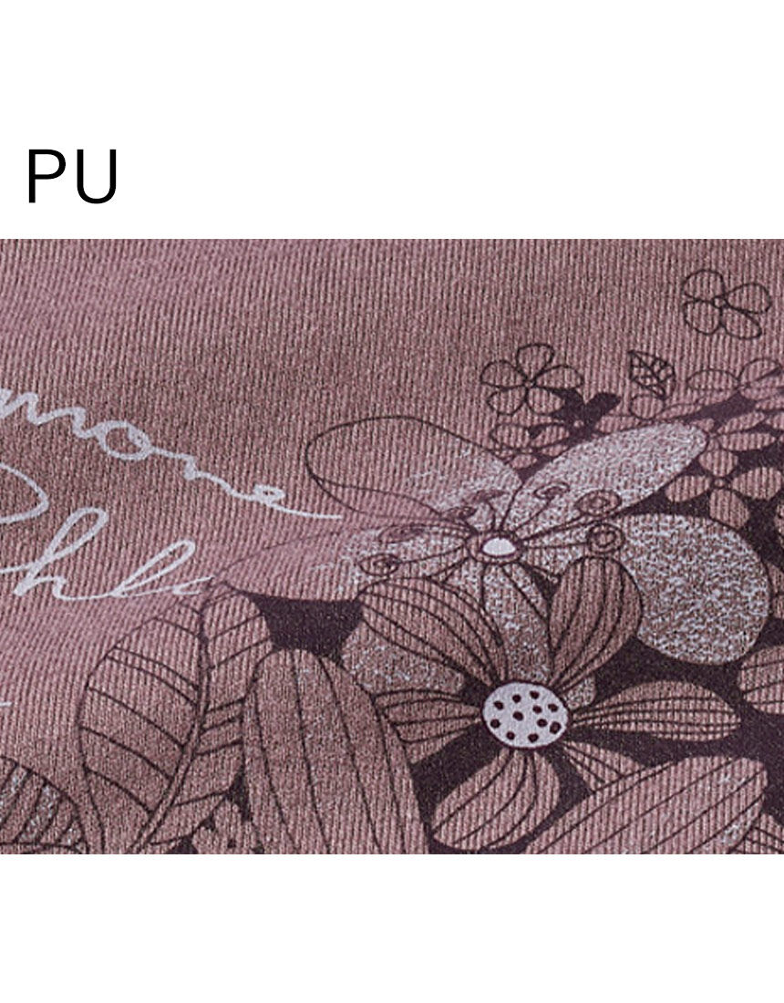 ワコール/ラブボディ 花柄プリントロングTシャツ QKH407 ワコール/ラブボディ 花柄プリントロングTシャツ QKH407