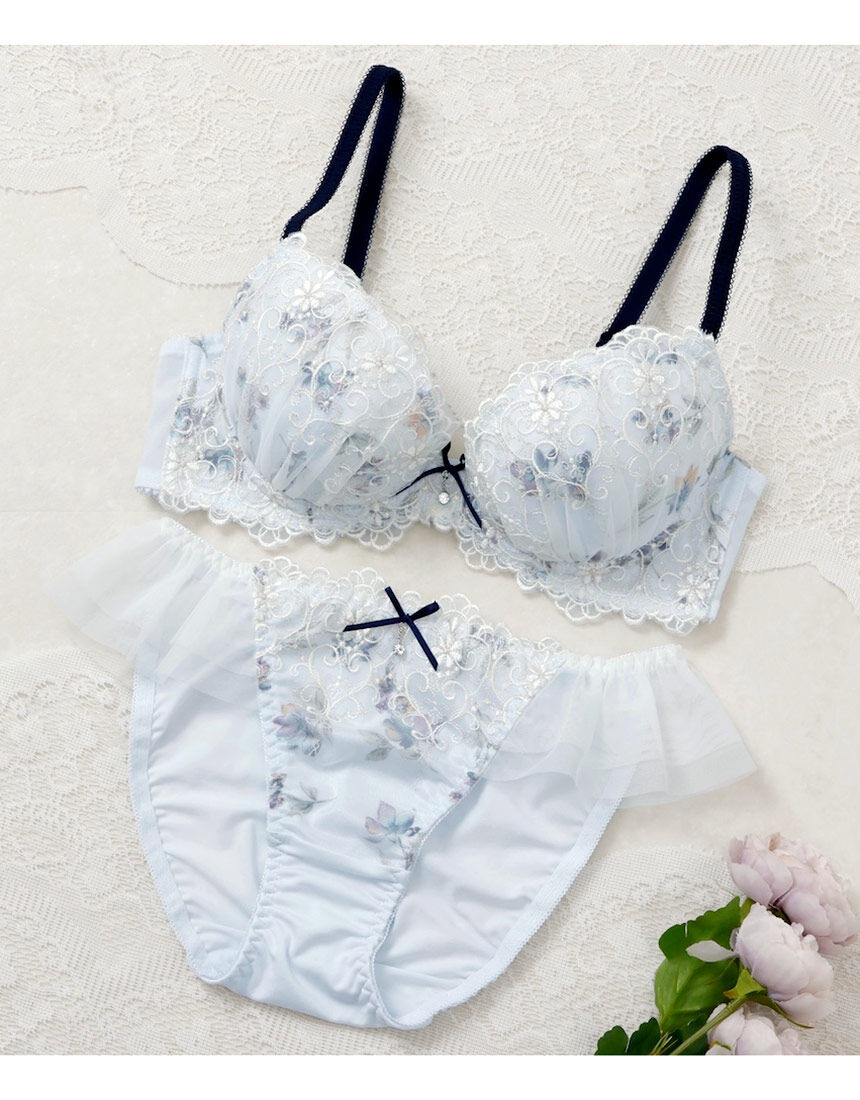 Lingè Noël ランジェノエル アモーレ ブラ＆ショーツセット BZL351