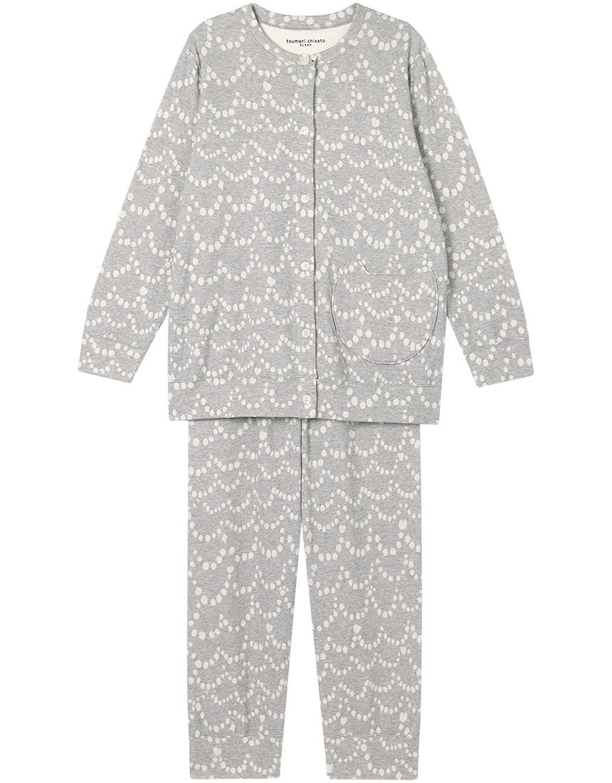 ツモリチサトスリープ 【綿100％】オーガニックコットンを使用 ネコ