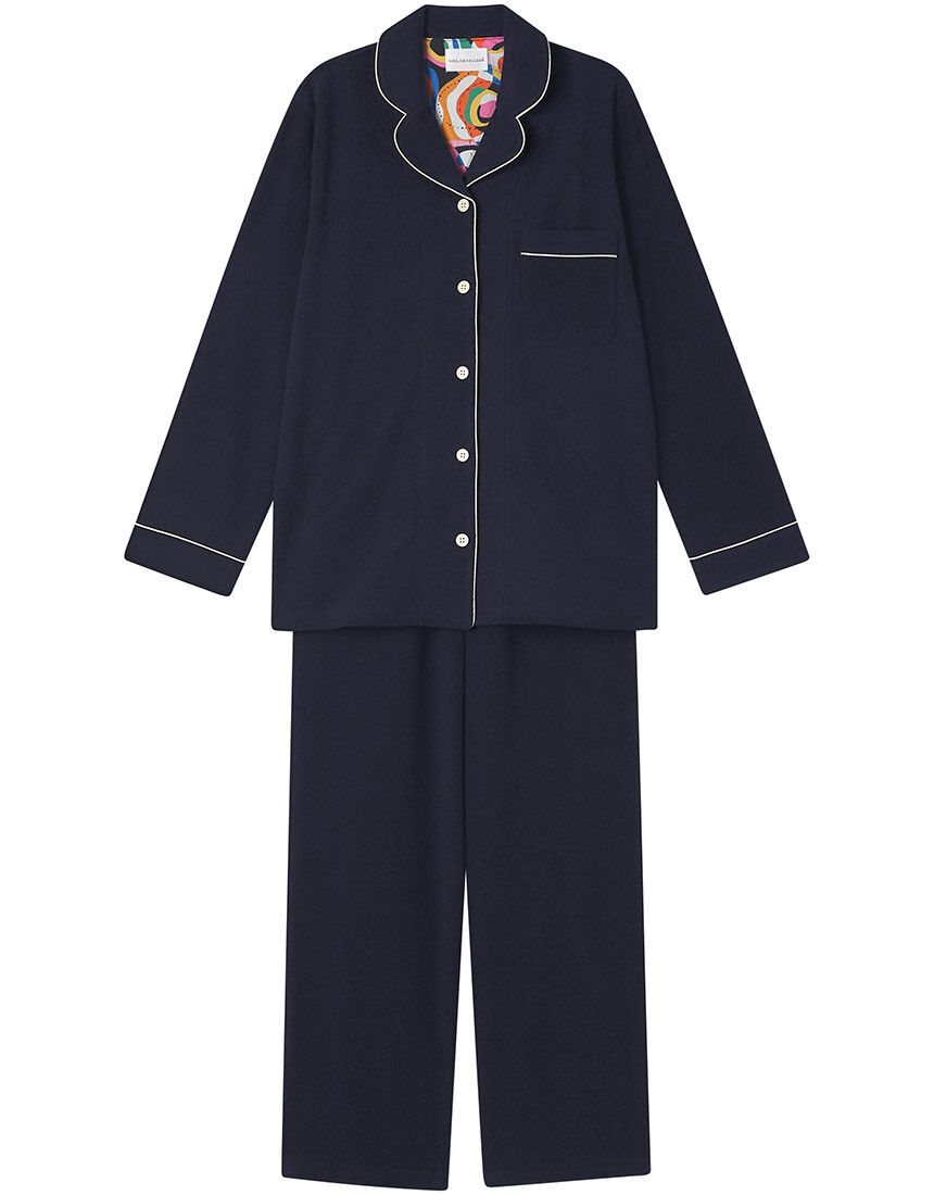 ウンナナクール 【綿混】コットンパイルパジャマ MADE WITH