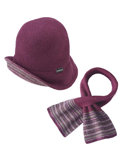 リバーシブルクローシュ＆マフラーセット, , main