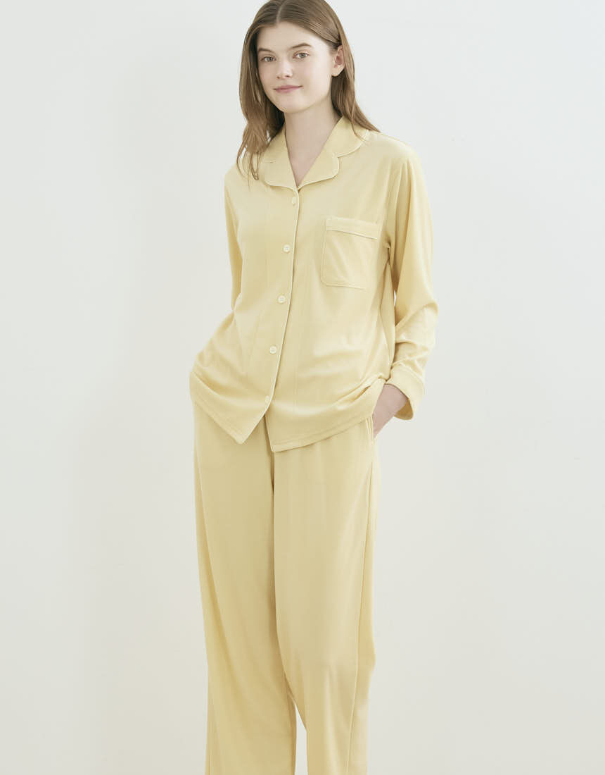 ウンナナクール なめらかパイルパジャマ MADE WITH