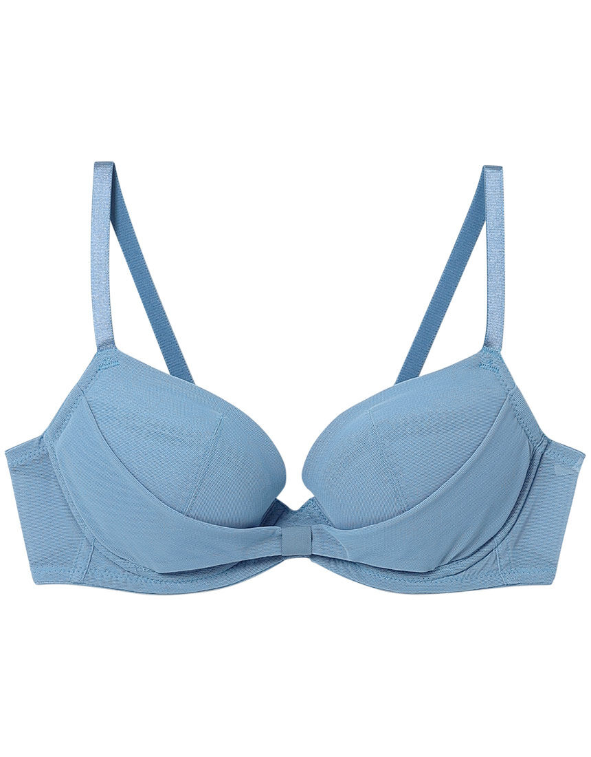 ウンナナクール リボンブラ 胸もとフィットながもち〜動いても、キレイ