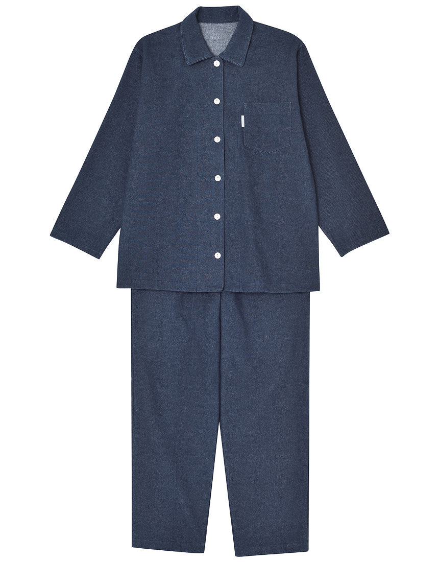 ワコール 睡眠科学 両面起毛 高島ネル パジャマ Ydw398 ワコール直営の公式下着通販サイト Wacoal Web Store