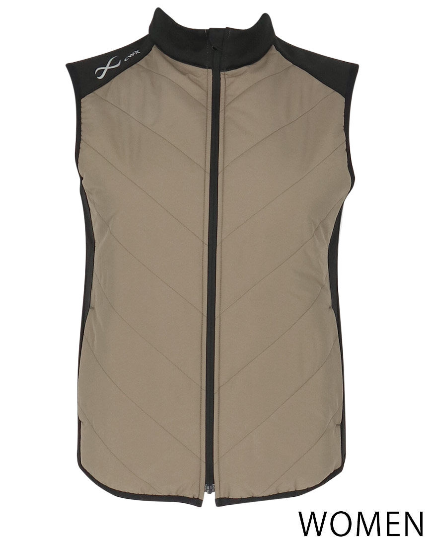 美品‼️CW-X ワコール　Ｍサイズ　ベスト CW－X ウィメンズ｜ランニング中綿ベスト｜ アウター トップス