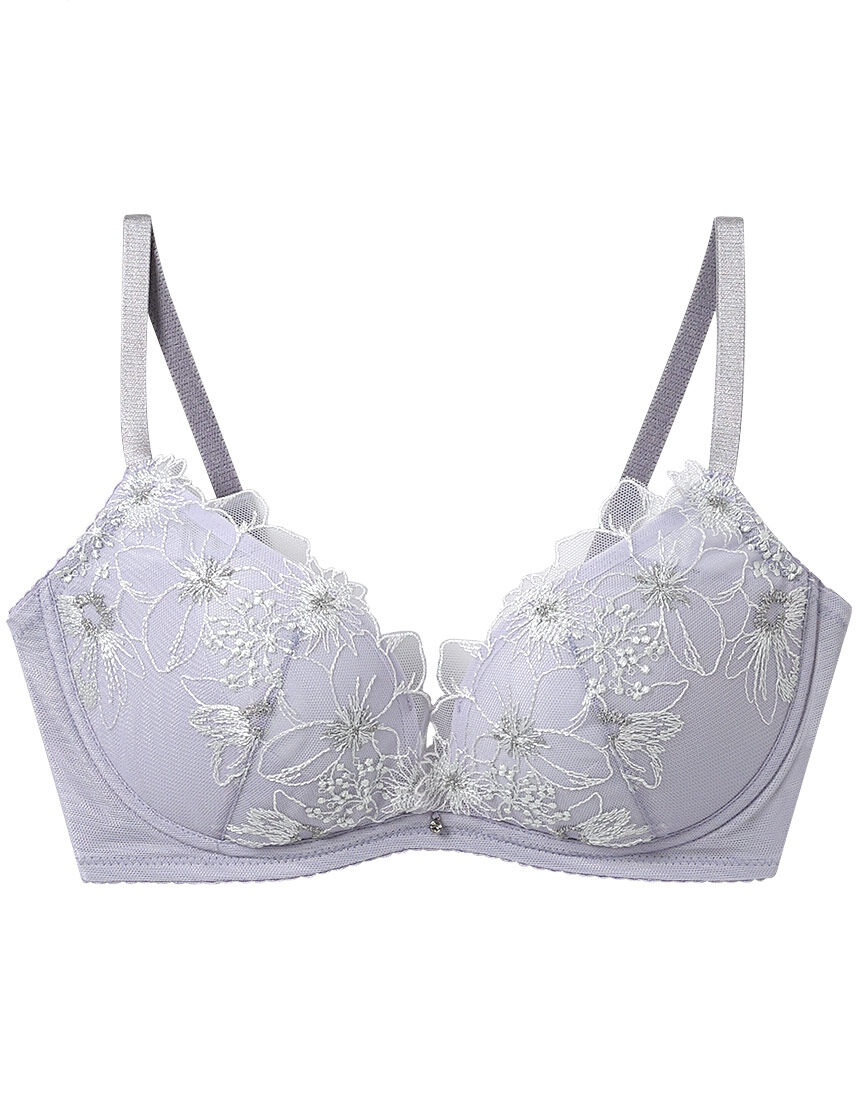 アンフィ 【BRAGENIC 脇高細見えtype】ノンワイヤーで谷間